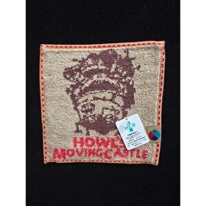 NWT Ghibli Park Japan Exclusive HOWL'S MOVING CASTLE Mini Hand Towel 6"x6"